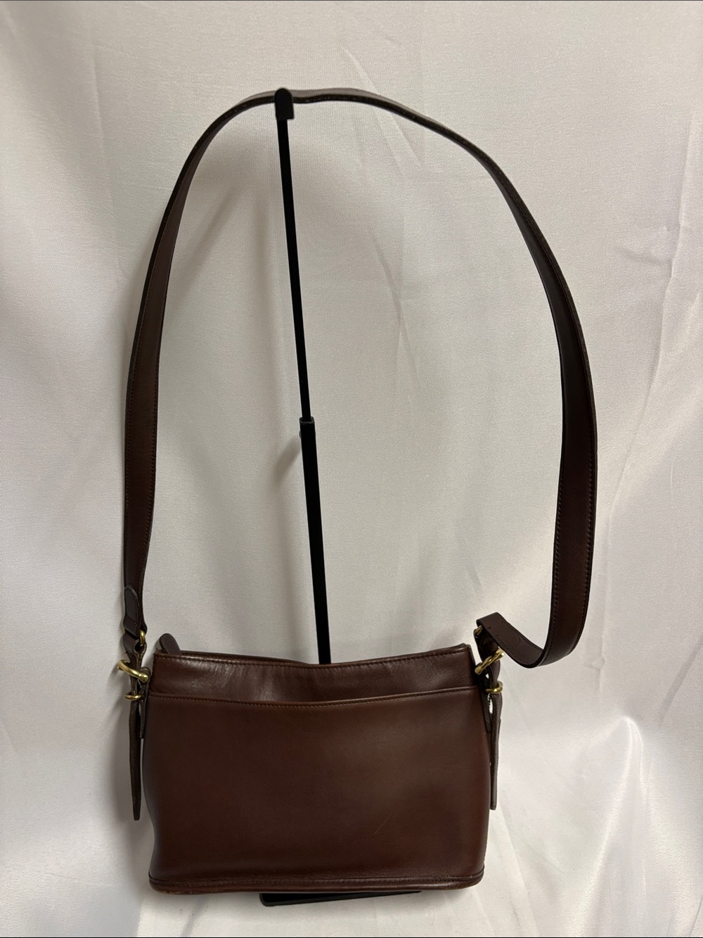 Coach Vintage 9802 Equestrian Slim Crossbody Bag Brown